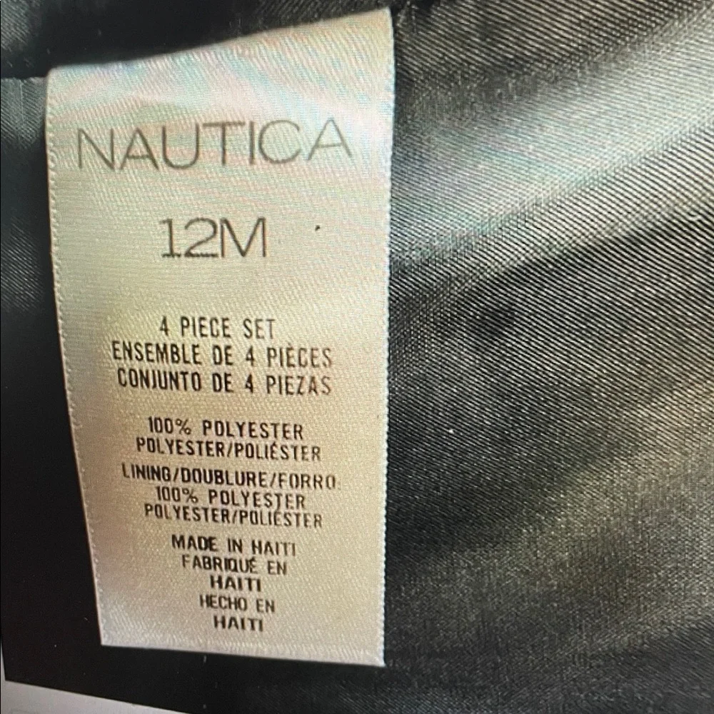 4 pc Nautica suit 12M